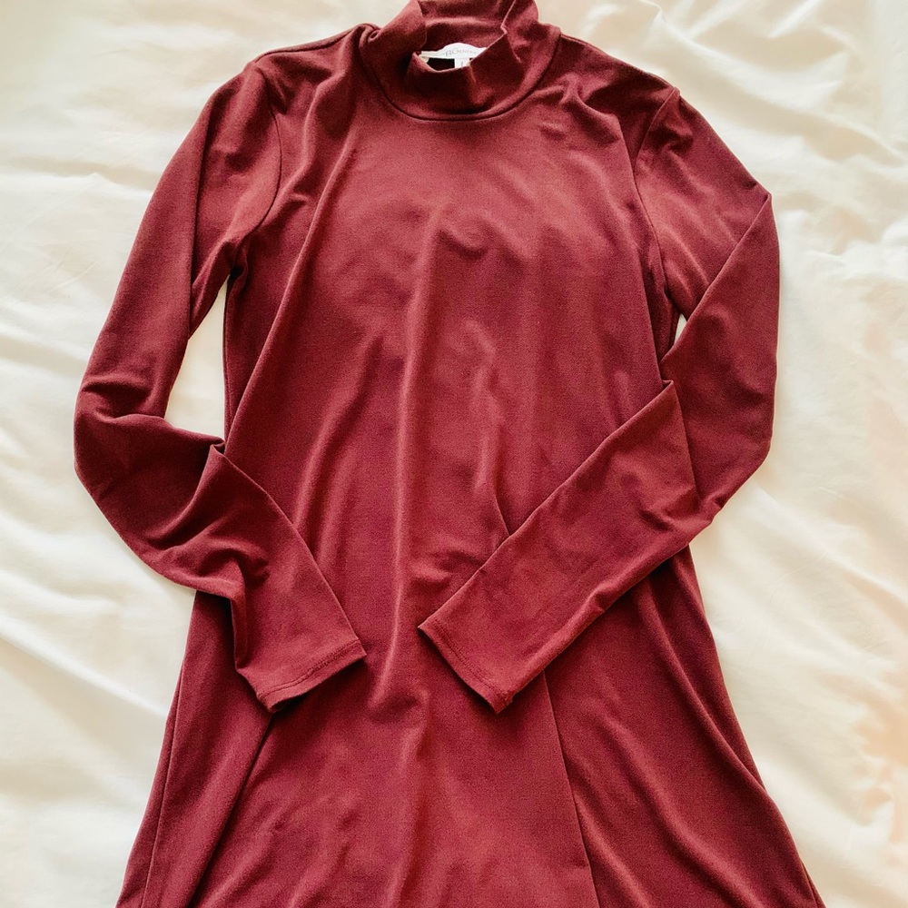 Maroon Dress